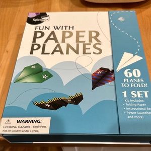Paper airplane book